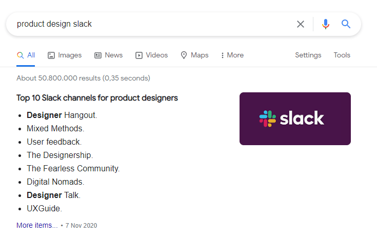 slack groups for ux research